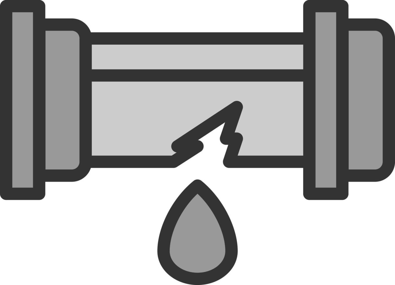 Leaking Vector Icon Design