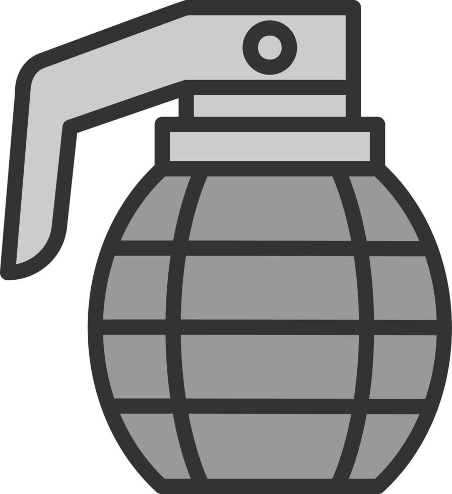 Grenade Vector Icon Design