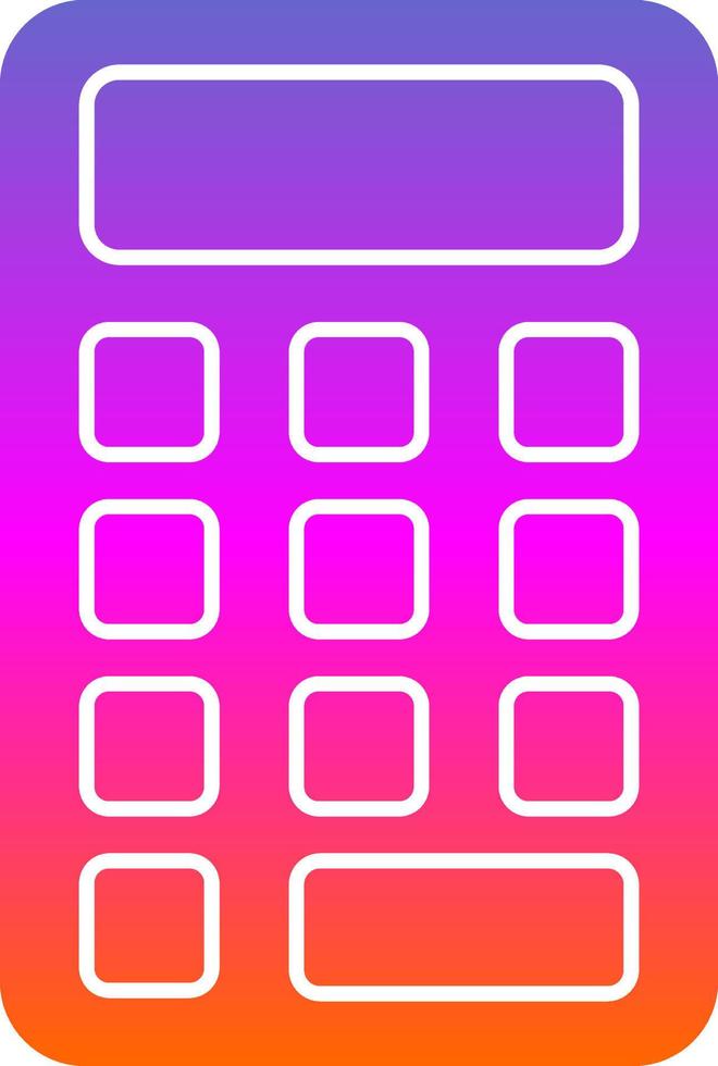 Calculator Vector Icon Design