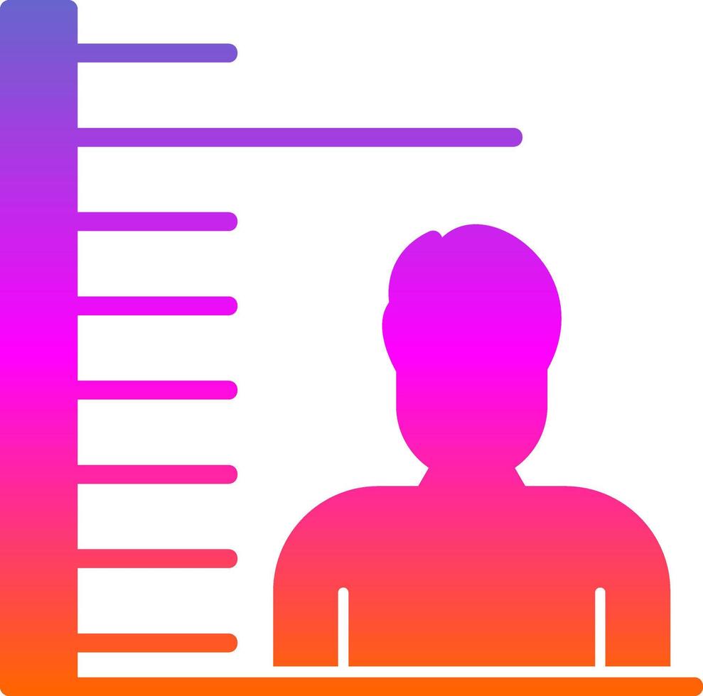 Height Limit Vector Icon Design