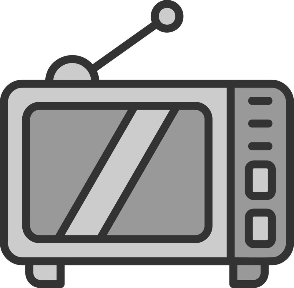 diseño de icono de vector de televisión