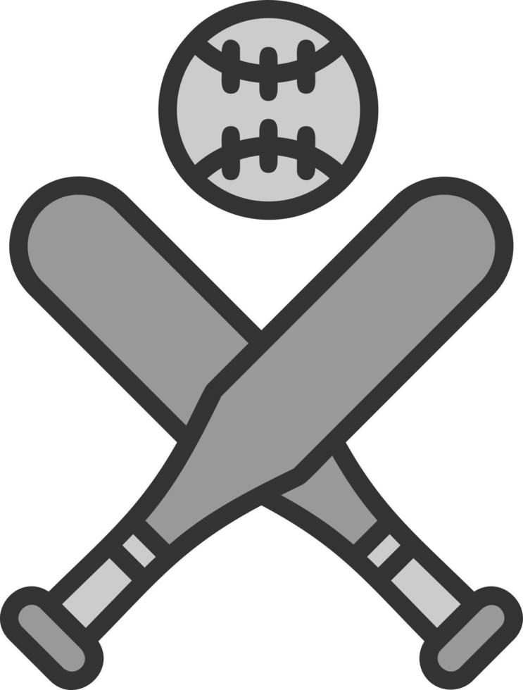 diseño de icono de vector de béisbol