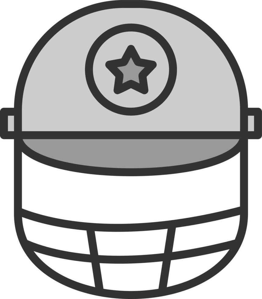 diseño de icono de vector de casco