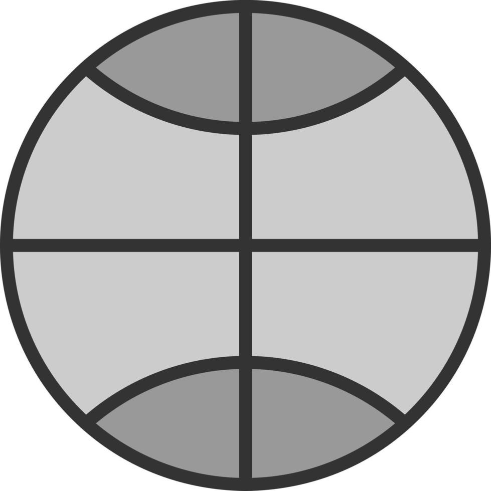 Basketball Vector Icon Design