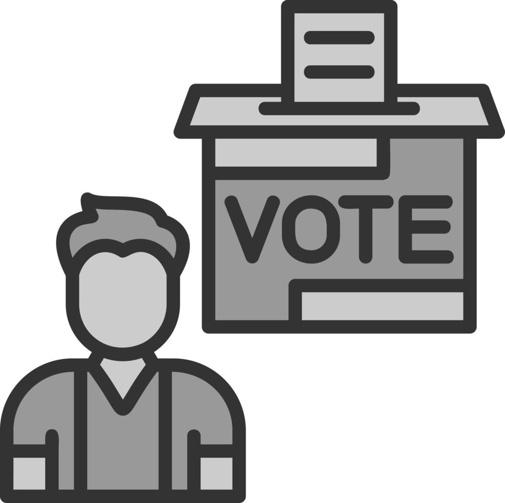 Polling Vector Icon Design