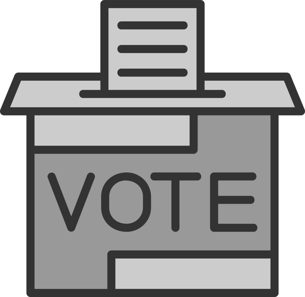 Ballot Vector Icon Design
