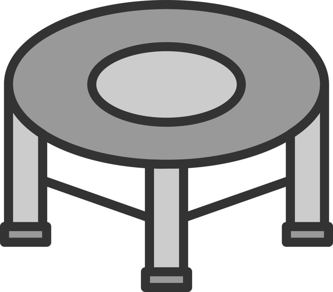 diseño de icono de vector de trampolín