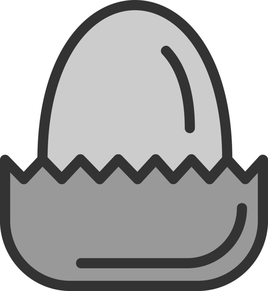 diseño de icono de vector de huevos