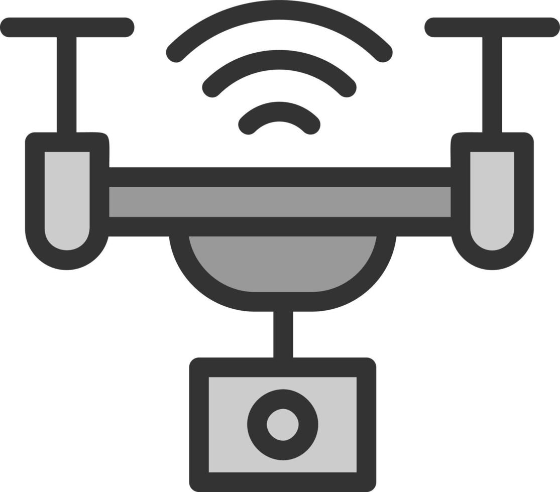 Drone Vector Icon Design