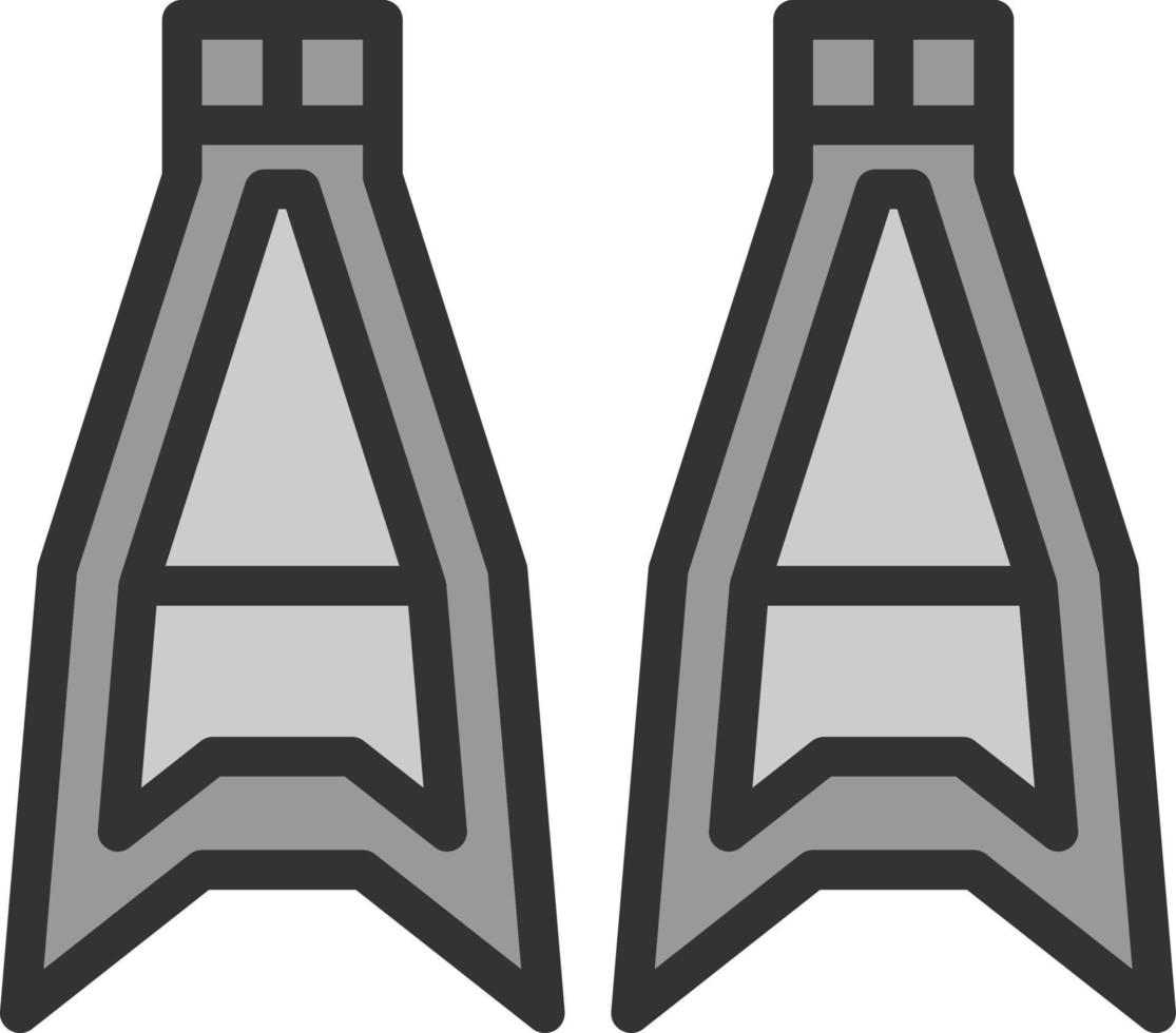 Fins Vector Icon Design