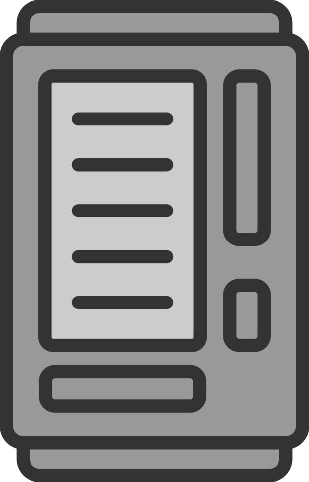 Vending Machine Vector Icon Design