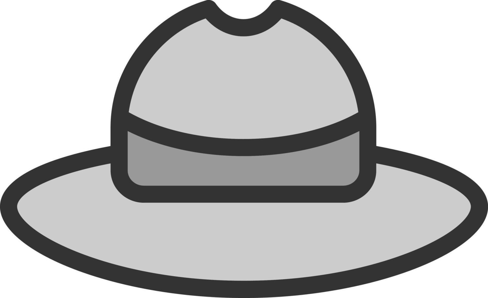 diseño de icono de vector de sombrero