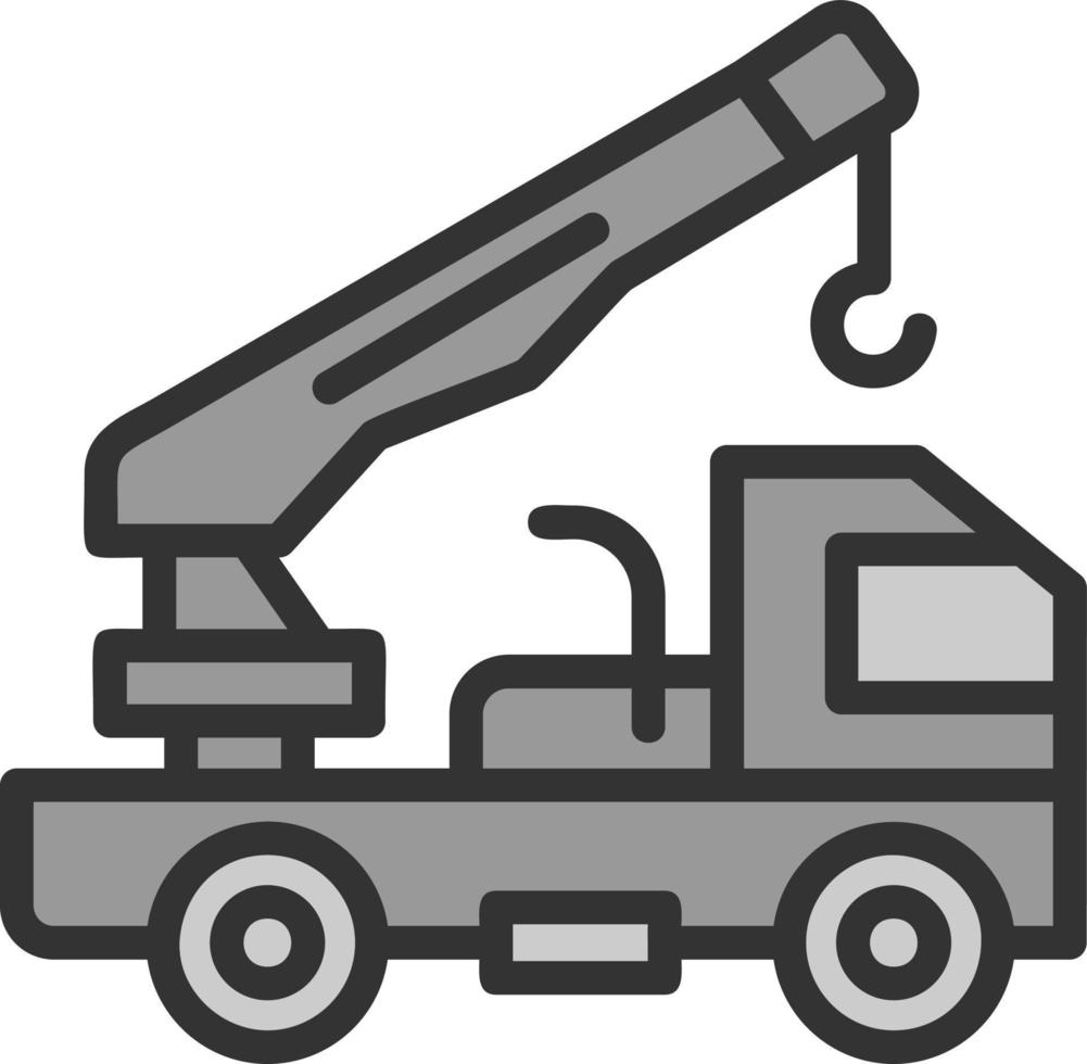 Crane Vector Icon Design