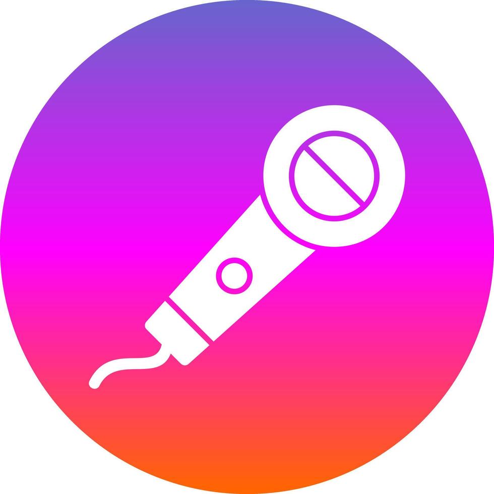 Mike Vector Icon Design