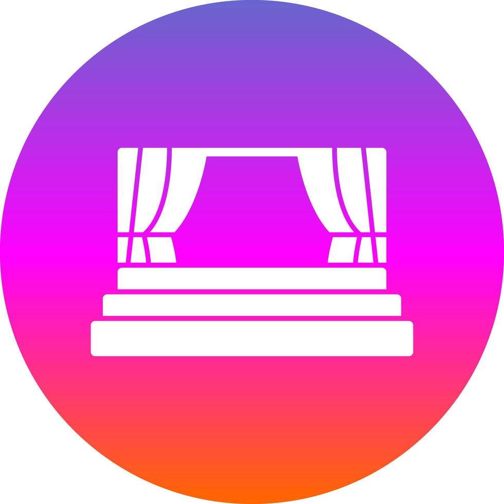 Stage Vector Icon Design