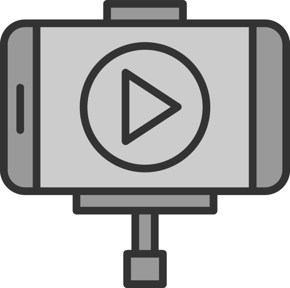 Vlog Vector Icon Design