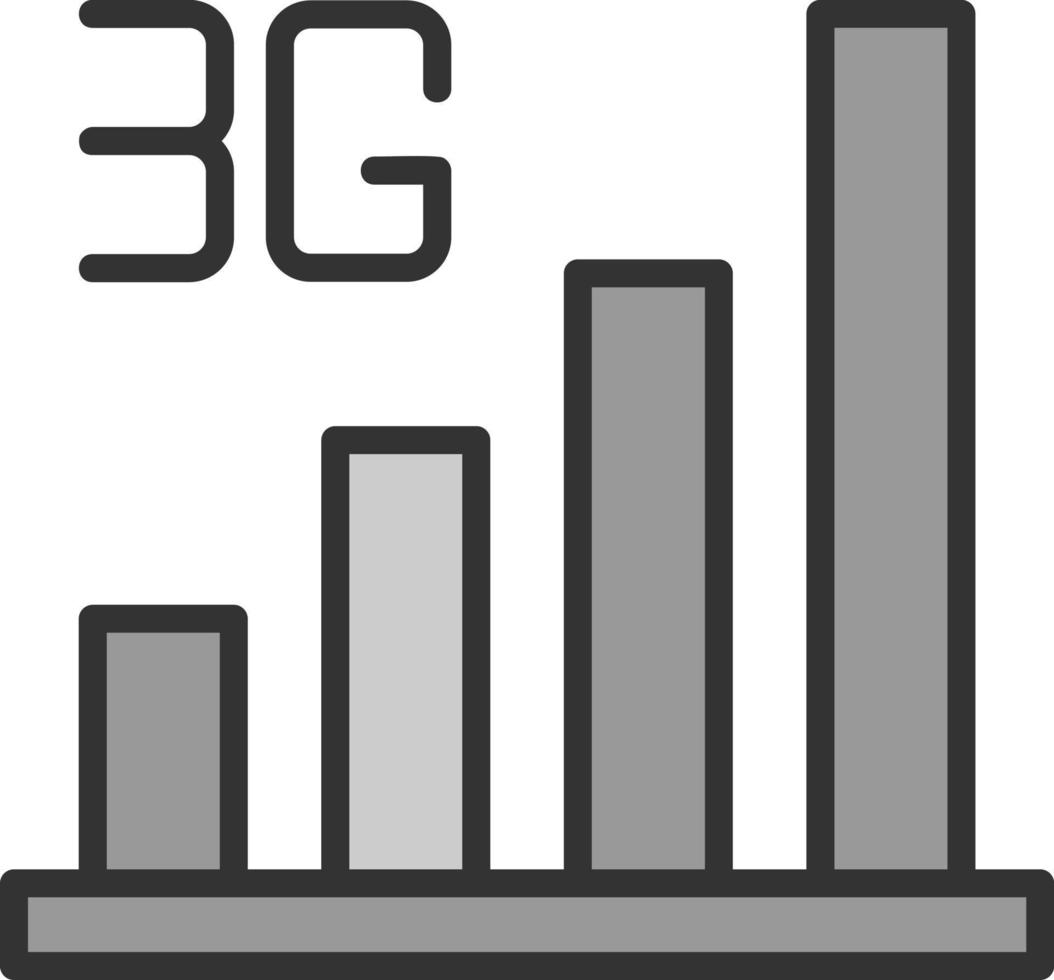 diseño de icono de vector 3g