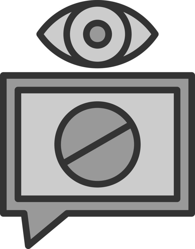 Lurker Vector Icon Design