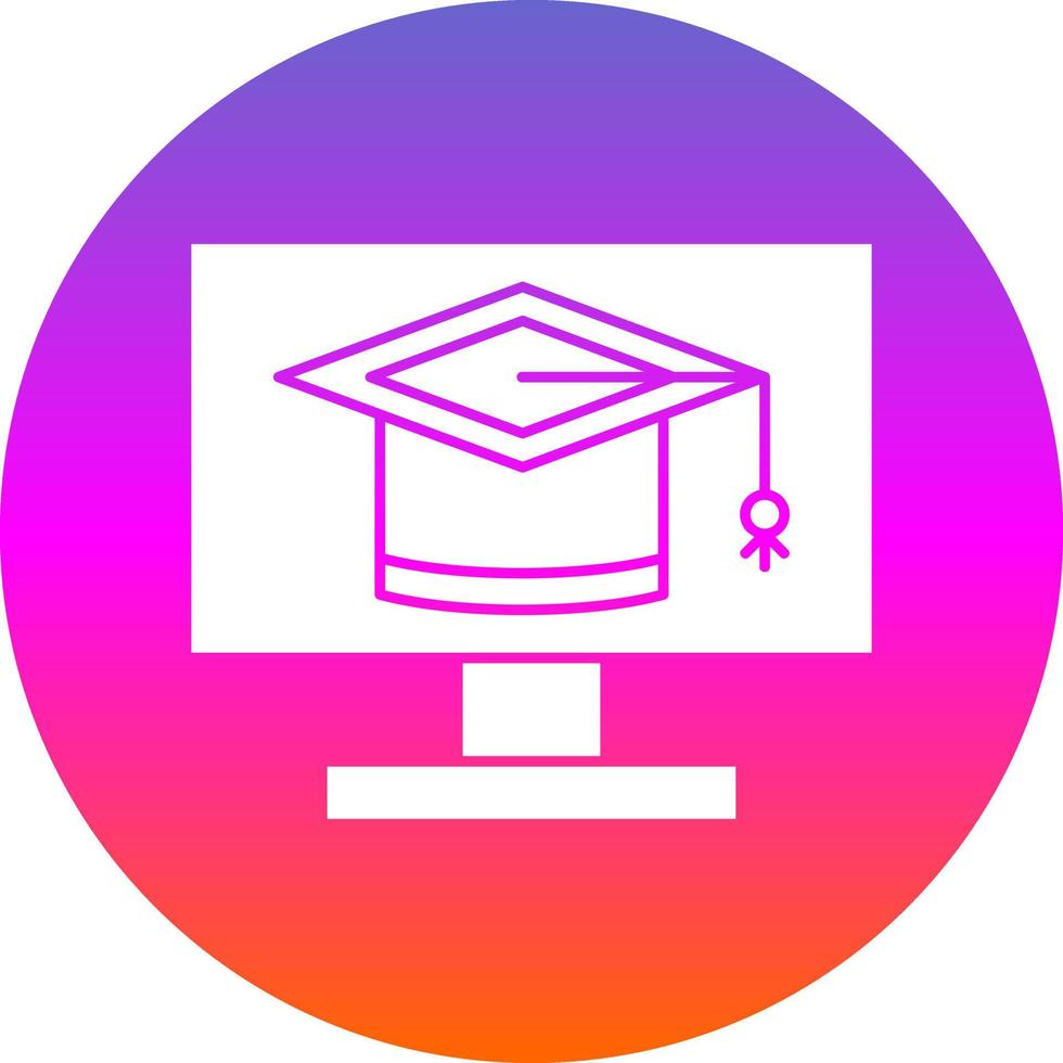E Learning Vector Icon Design