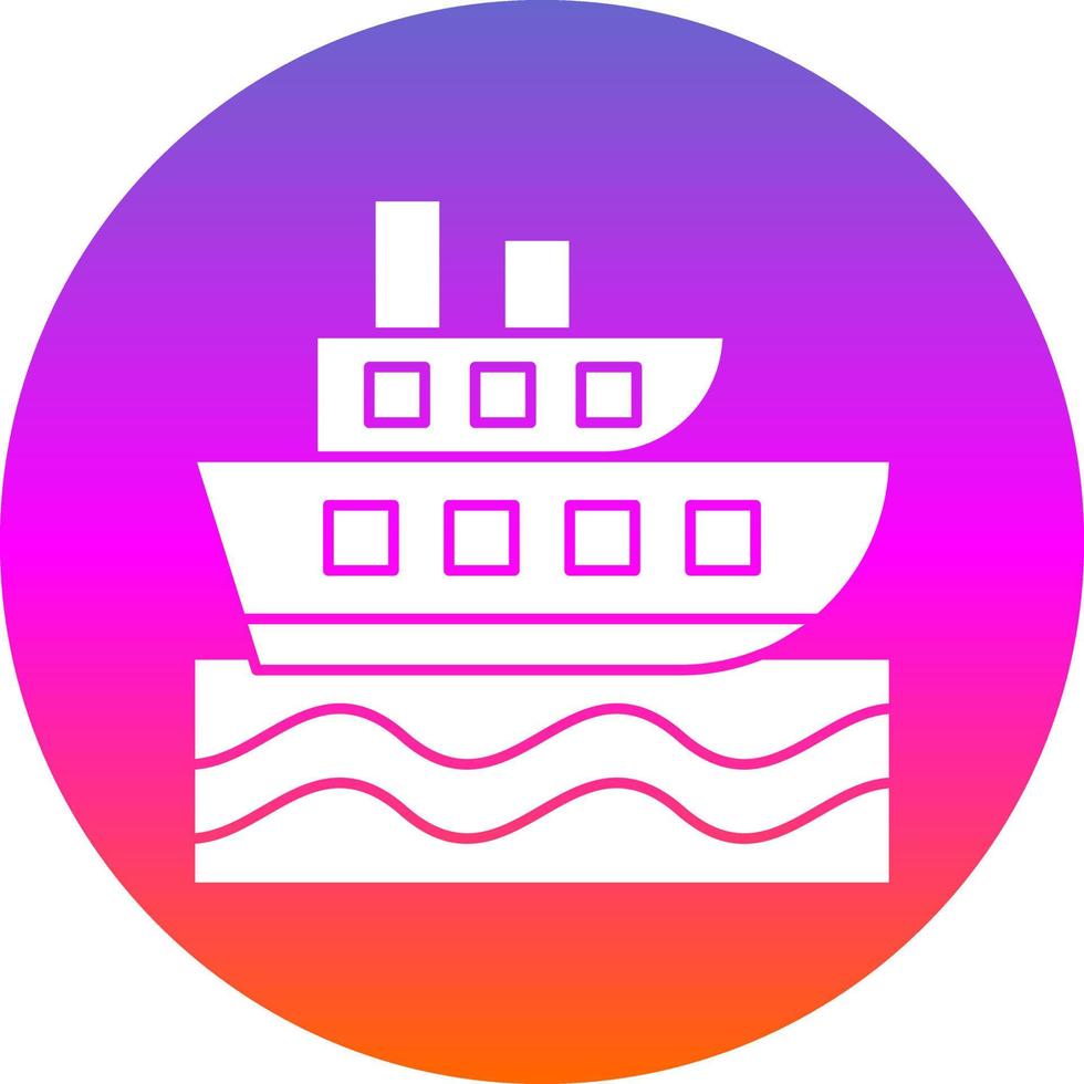 Cruise Vector Icon Design