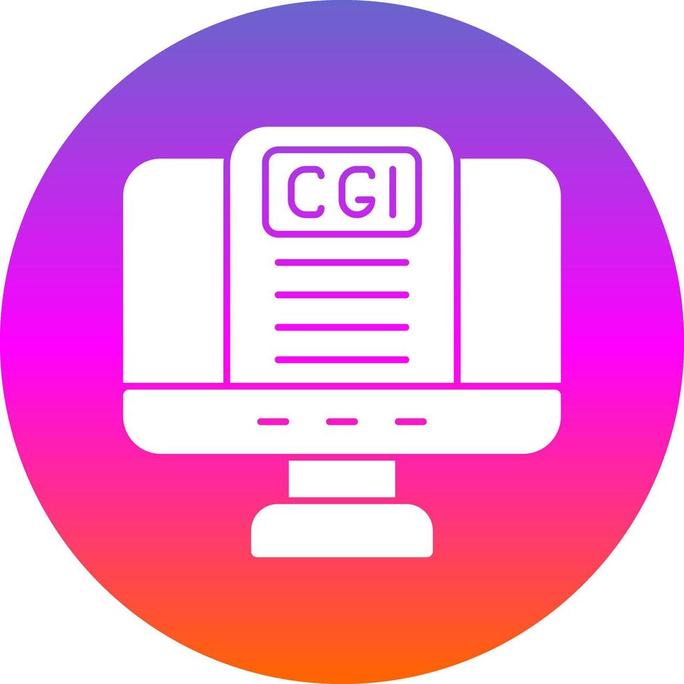 Cgi Vector Icon Design