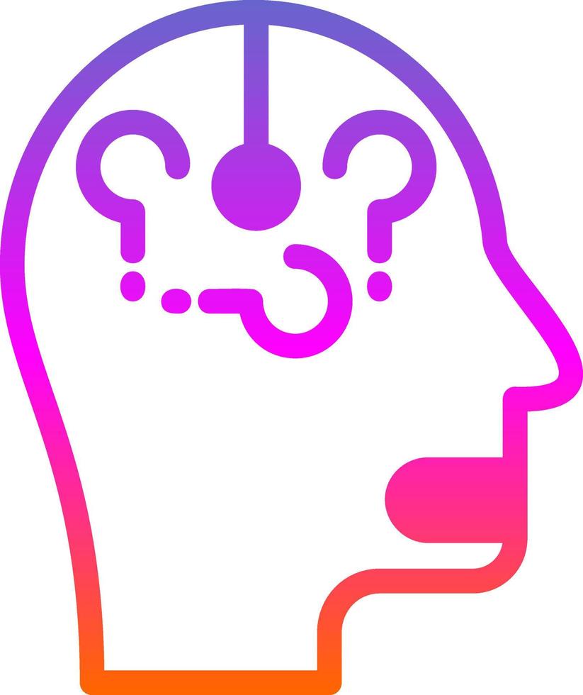 Dyslexia Vector Icon Design