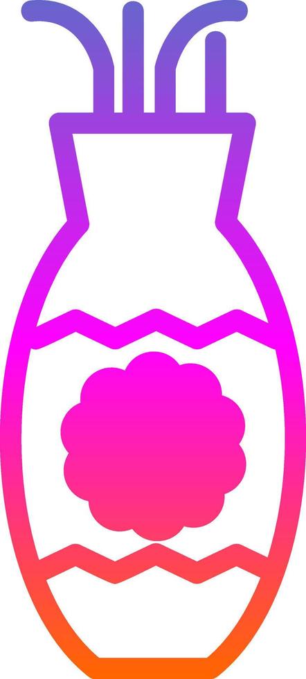 Vase Vector Icon Design