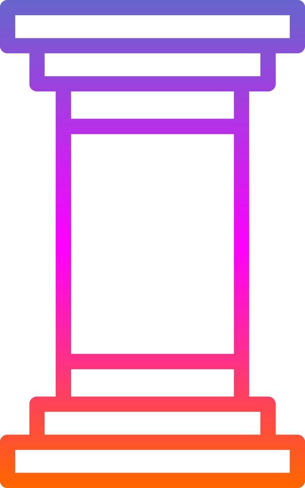 Column Vector Icon Design