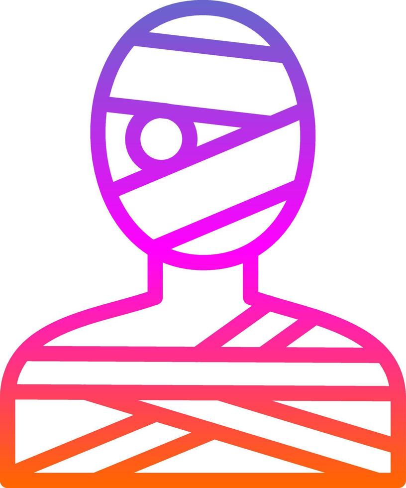 Mummy Vector Icon Design