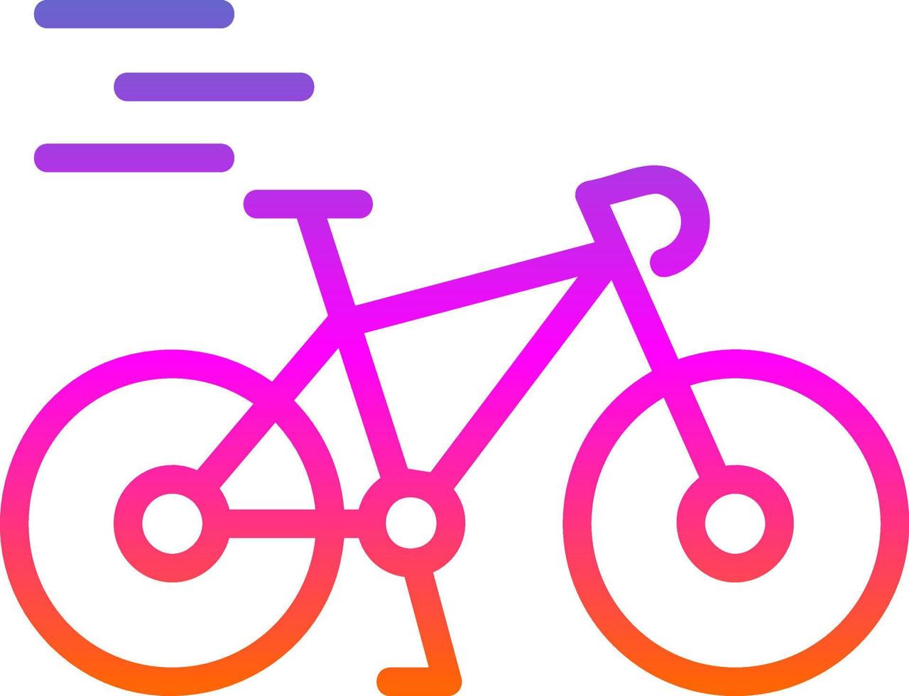 diseño de icono de vector de bicicleta