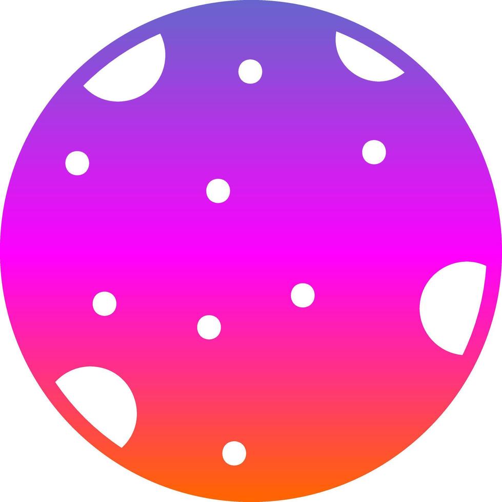 Moon Vector Icon Design