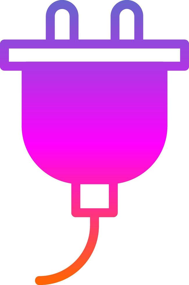 Electric Plug Vector Icon Design