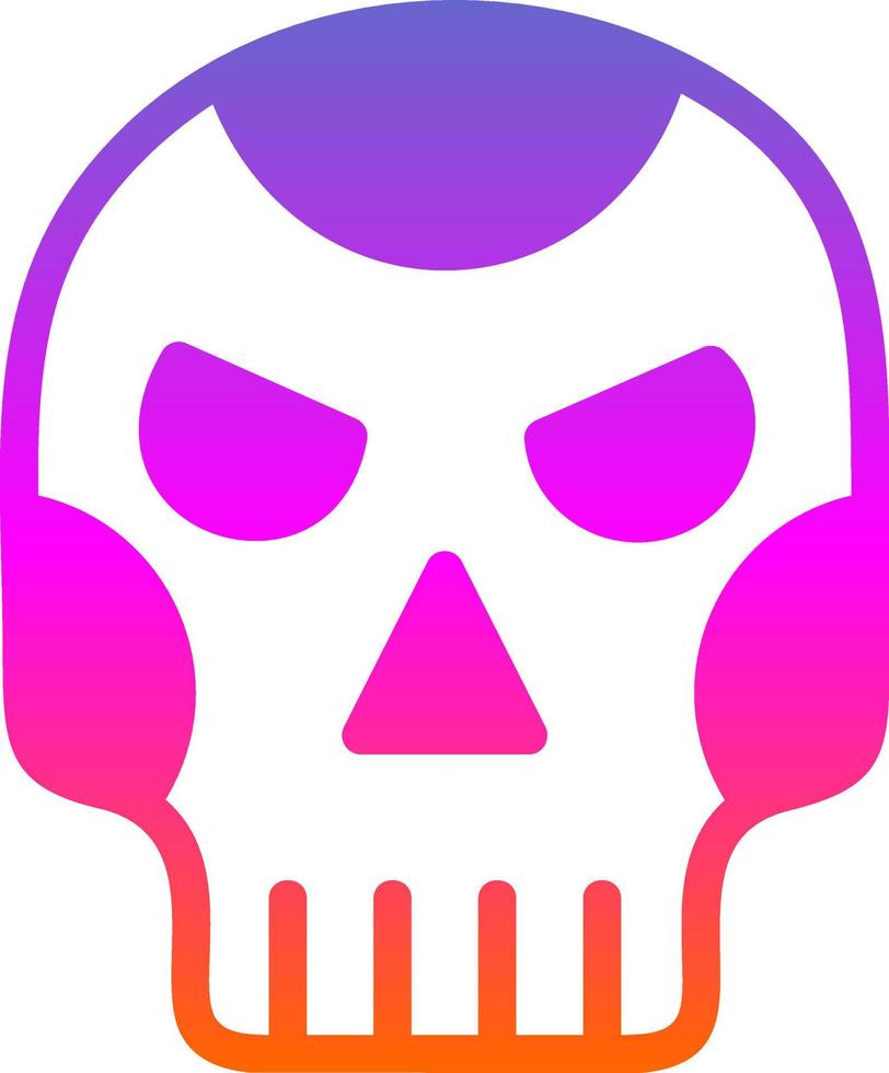 Skull Vector Icon Design