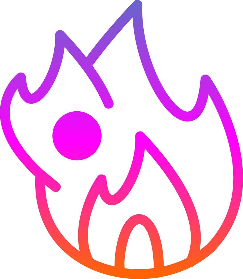 Fire Vector Icon Design