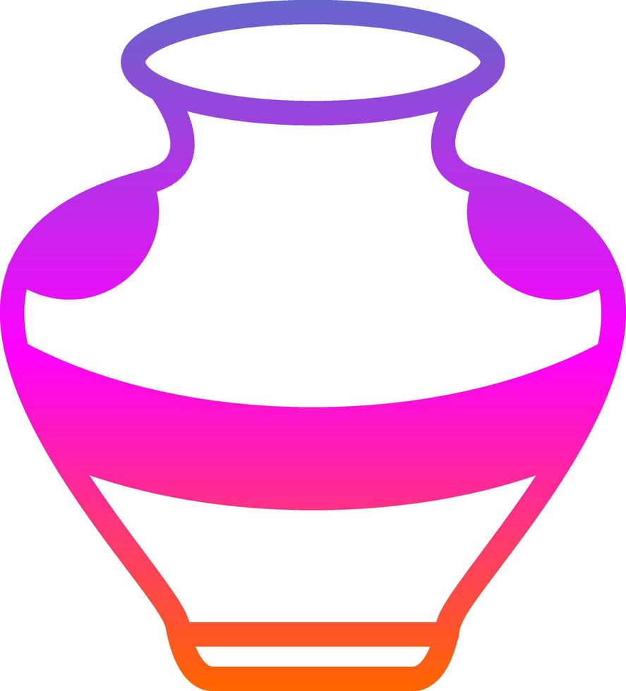 Pottery Vector Icon Design