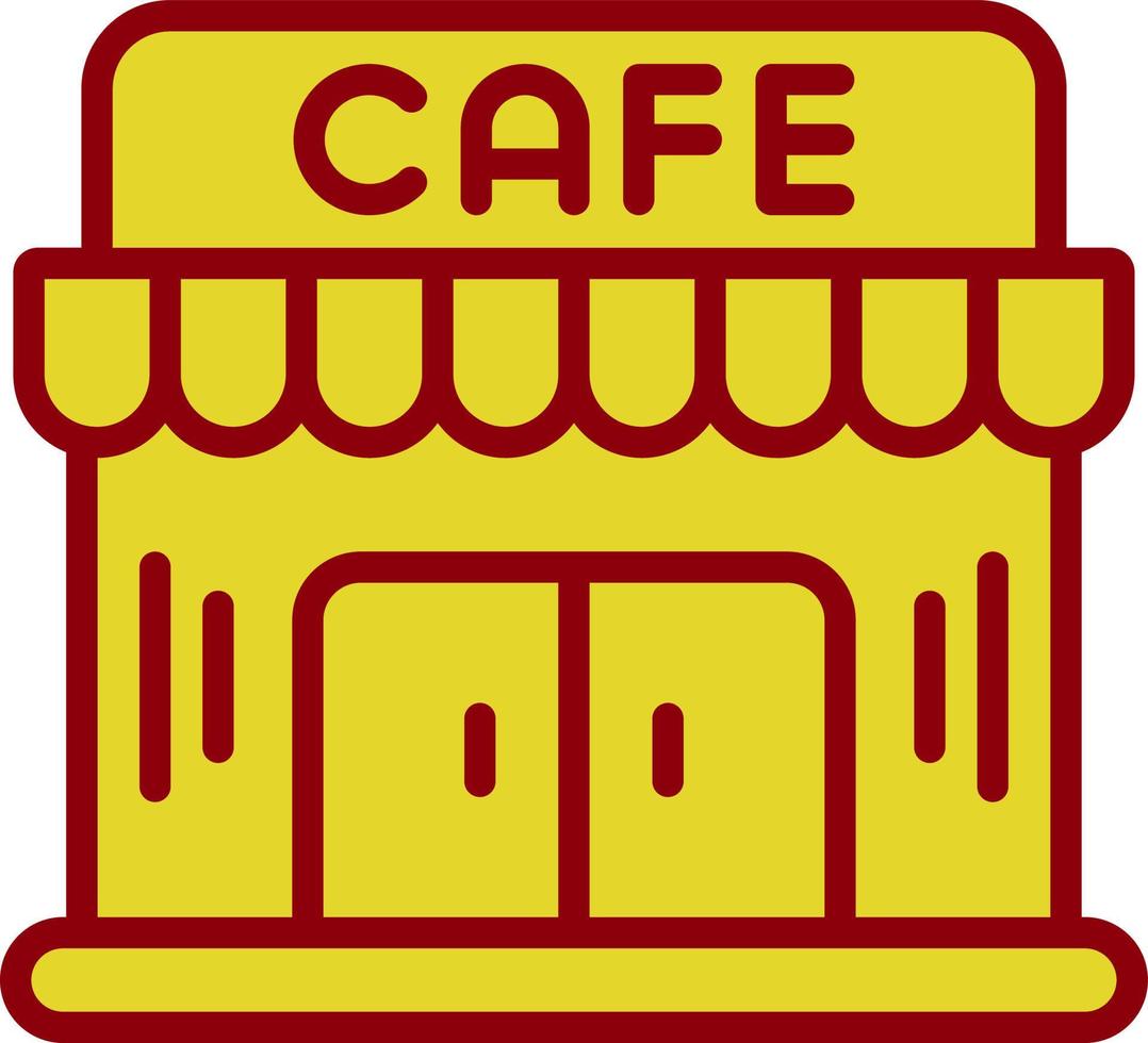 Cafe Vector Icon Design