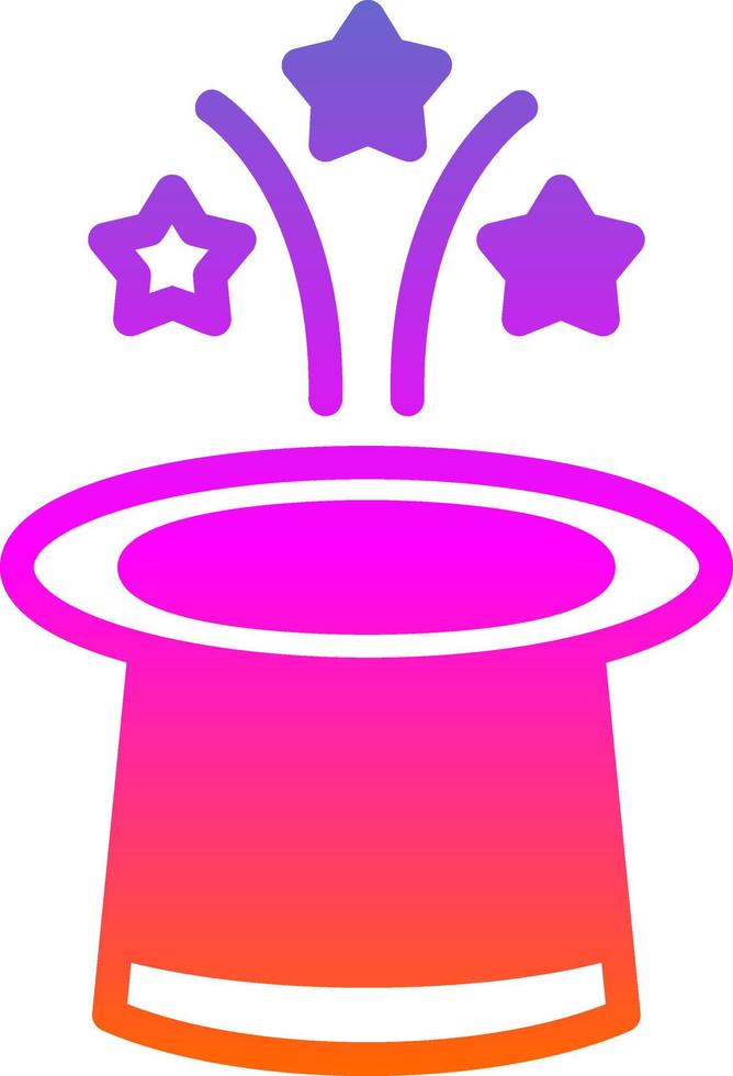 Magic Trick Vector Icon Design
