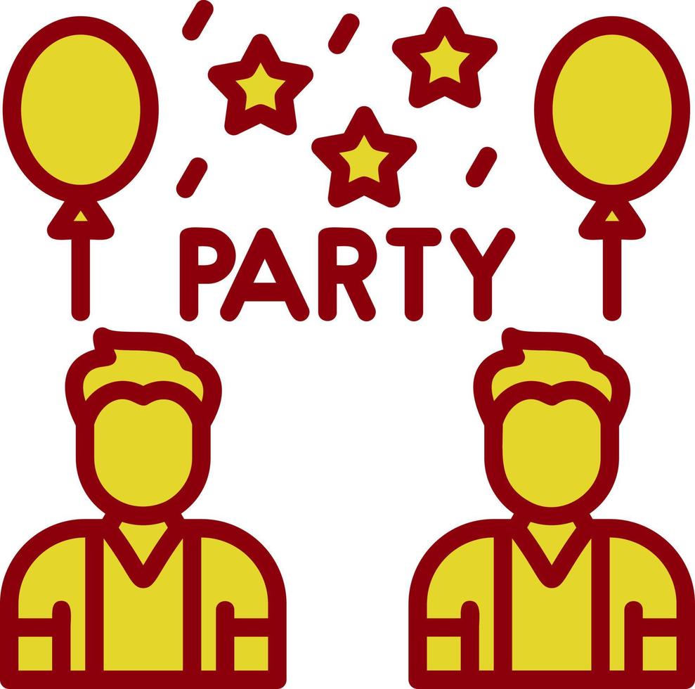 Party Vector Icon Design
