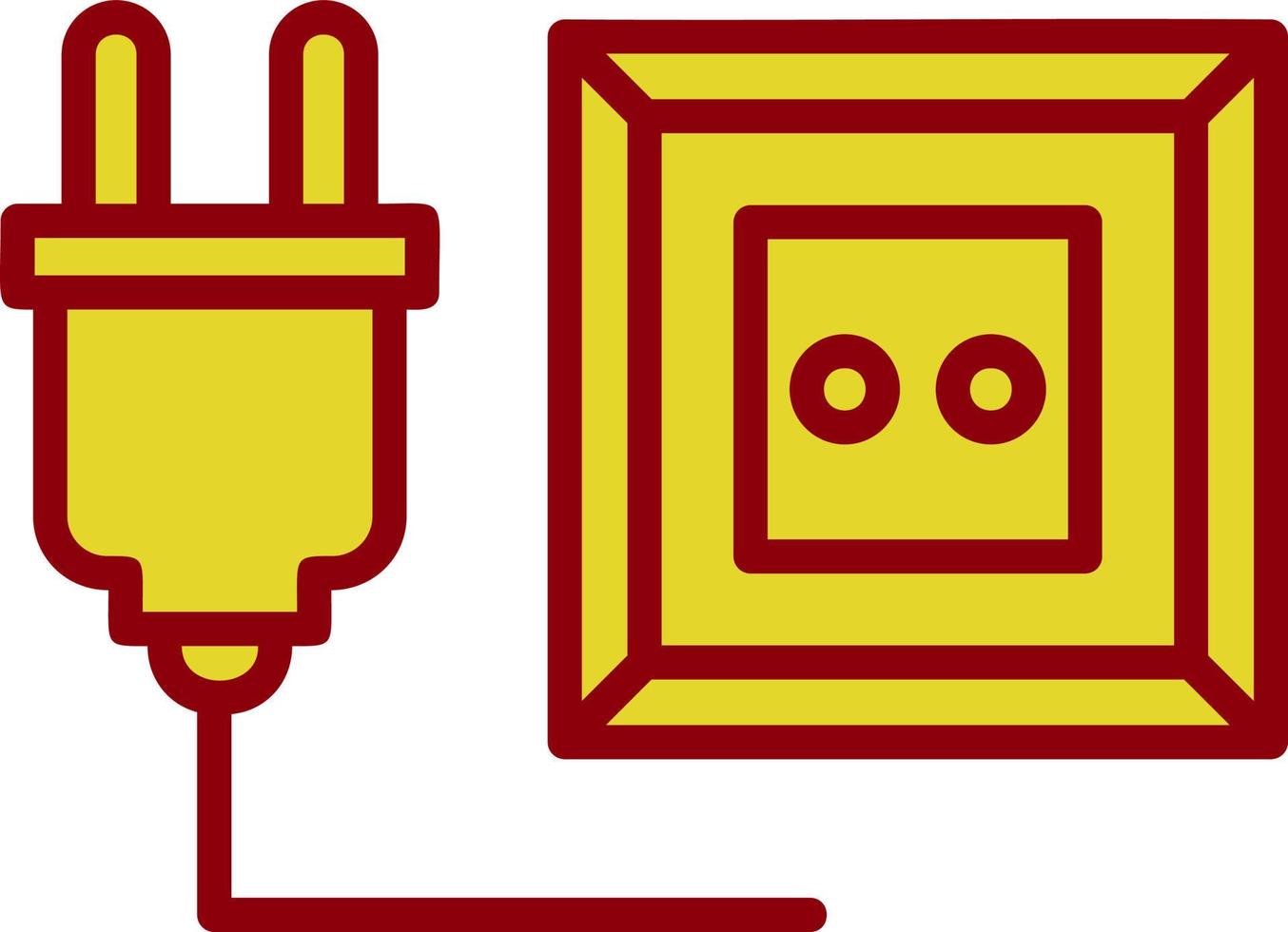 Unplugged Vector Icon Design