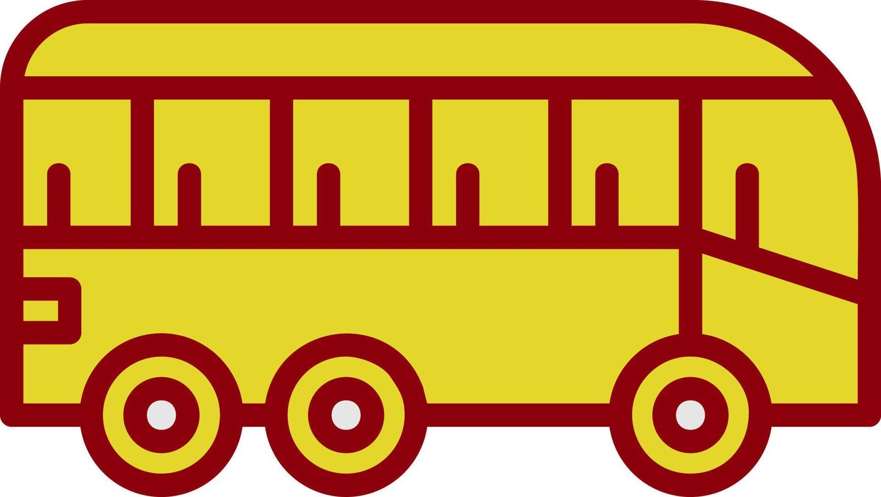 Public Transport Vector Icon Design