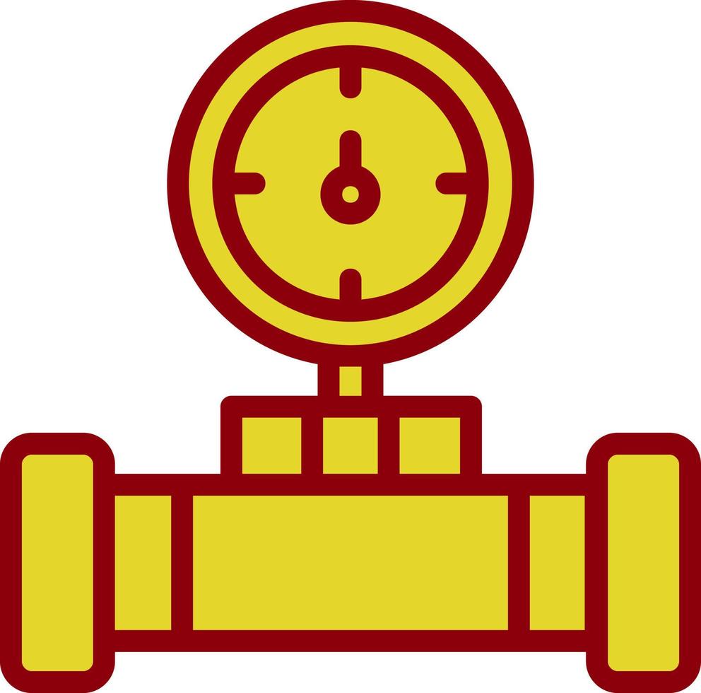 Water Meter Vector Icon Design