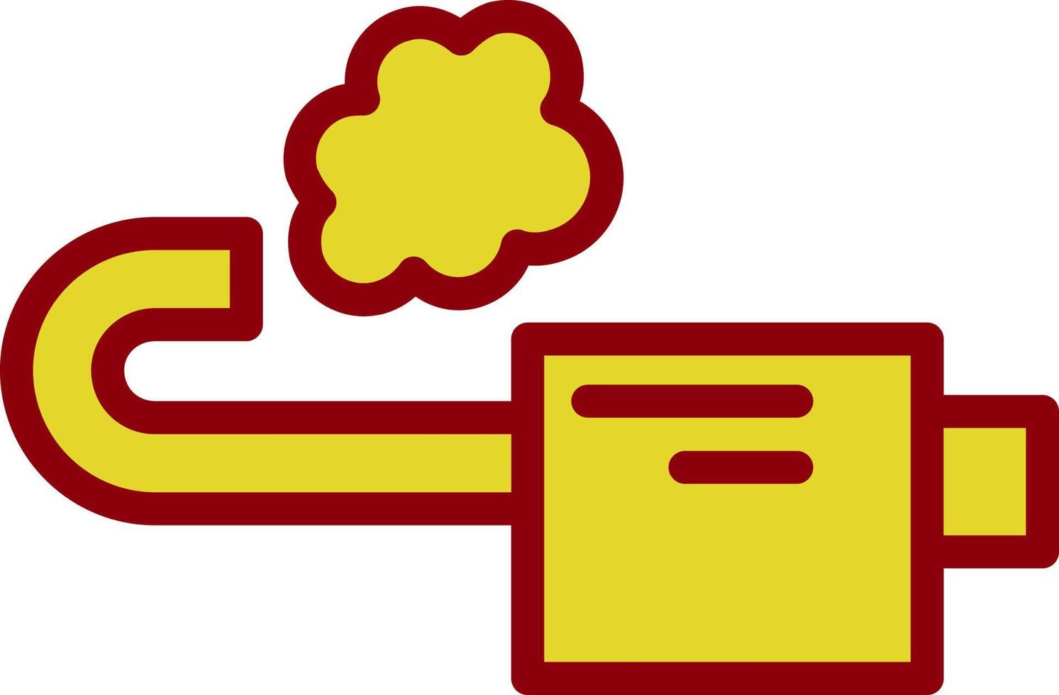 Exhaust Vector Icon Design
