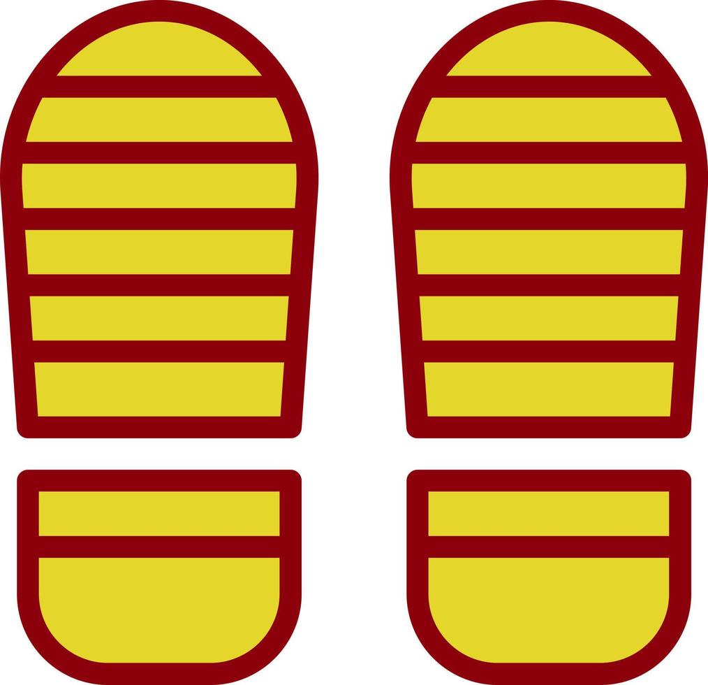 Footsteps Vector Icon Design