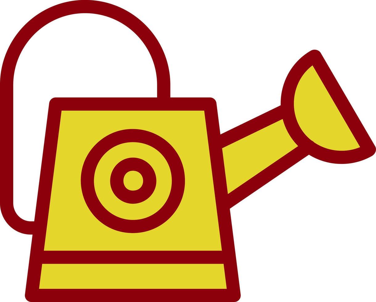 Watering Can Vector Icon Design