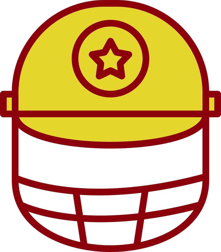 diseño de icono de vector de casco