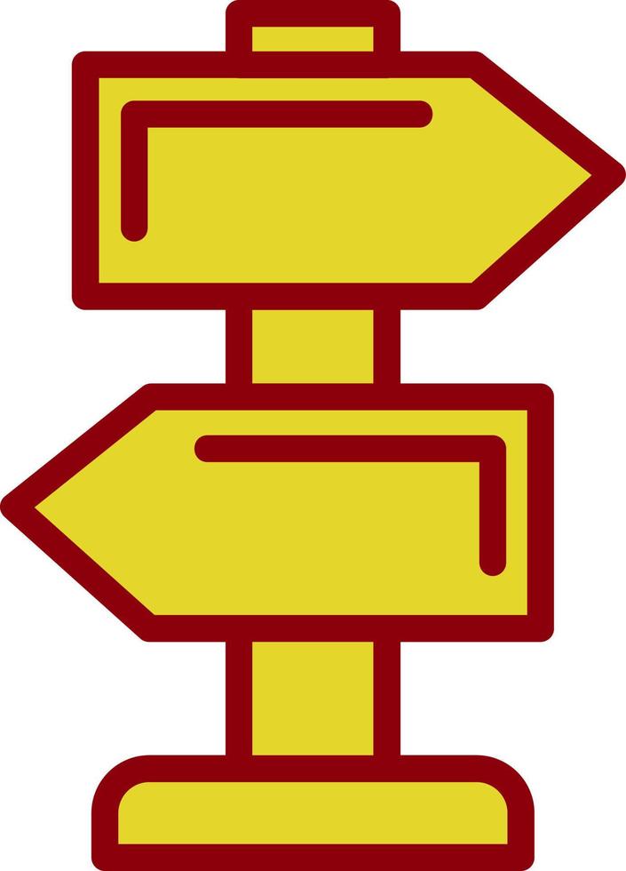 Directions Vector Icon Design