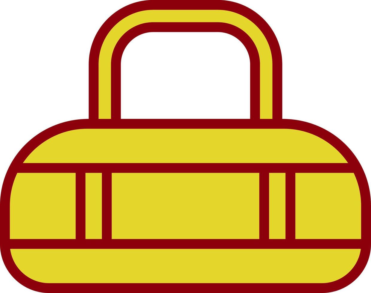 Duffle Bag Vector Icon Design