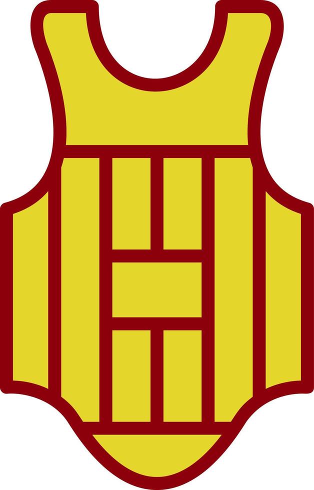 Chest Protection Vector Icon Design