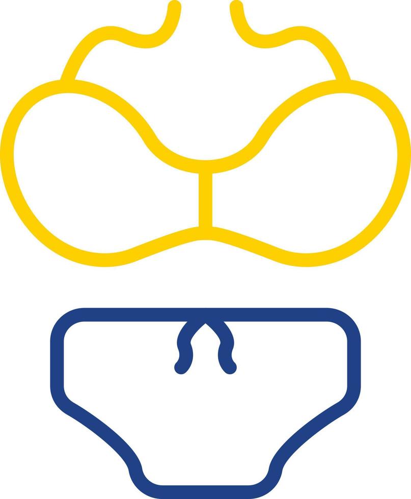 Swimsuit Vector Icon Design