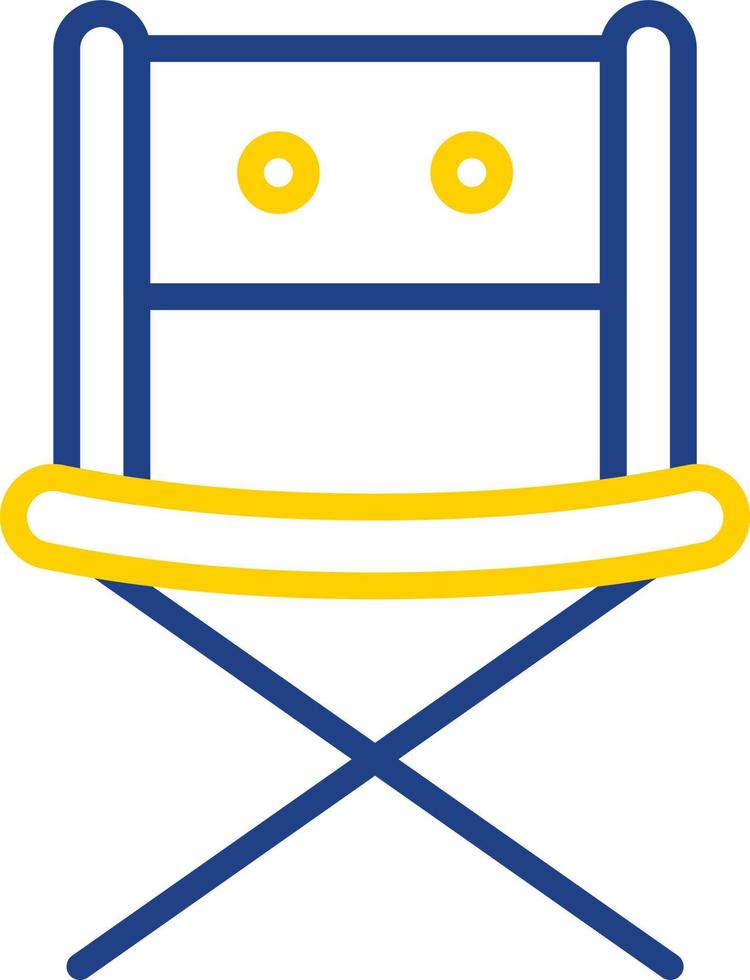 Direstors Chair Vector Icon Design